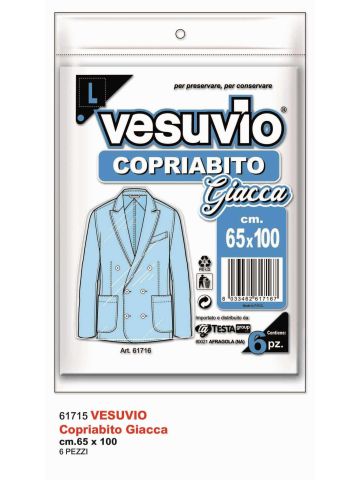 Vesuvio Copriabito 65x100 6pz | Home Essential