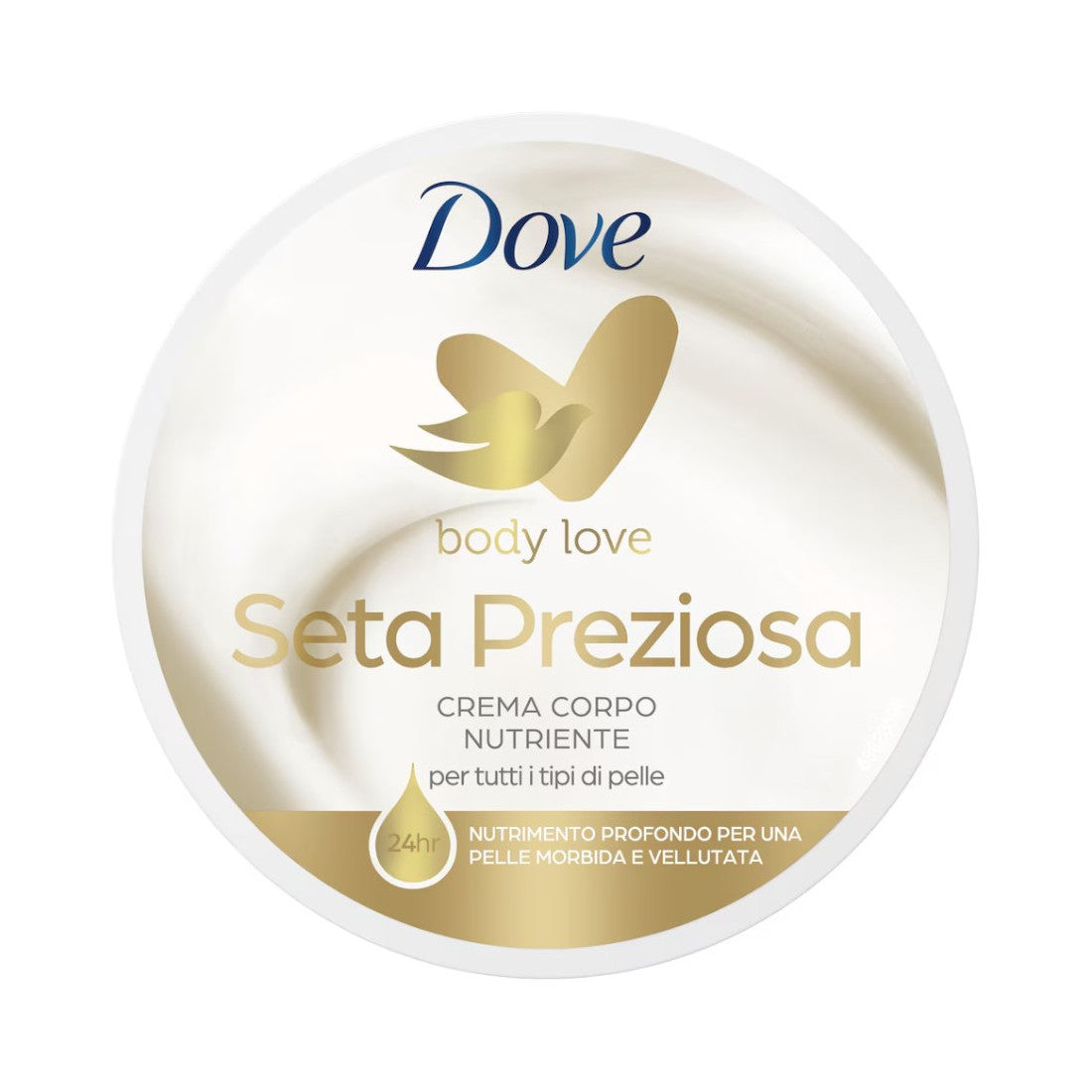 Dove Body Love Seta Preziosa Crema Corpo Nutriente 300 ml | Home Essential