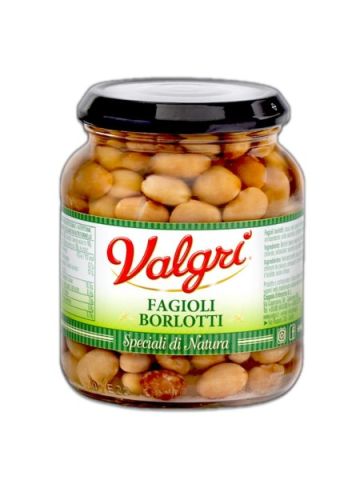 Fagioli Borlotti Valgri 350G In Vetro | Home Essential