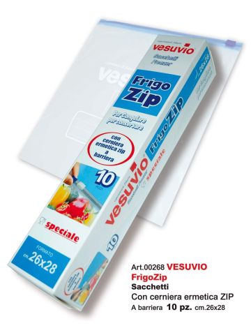 Vesuvio Frigozip 26x28 10pz | Home Essential