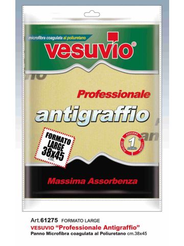 Panno Subrettina Vesuvio 38x45cm Antigraffio | Home Essential