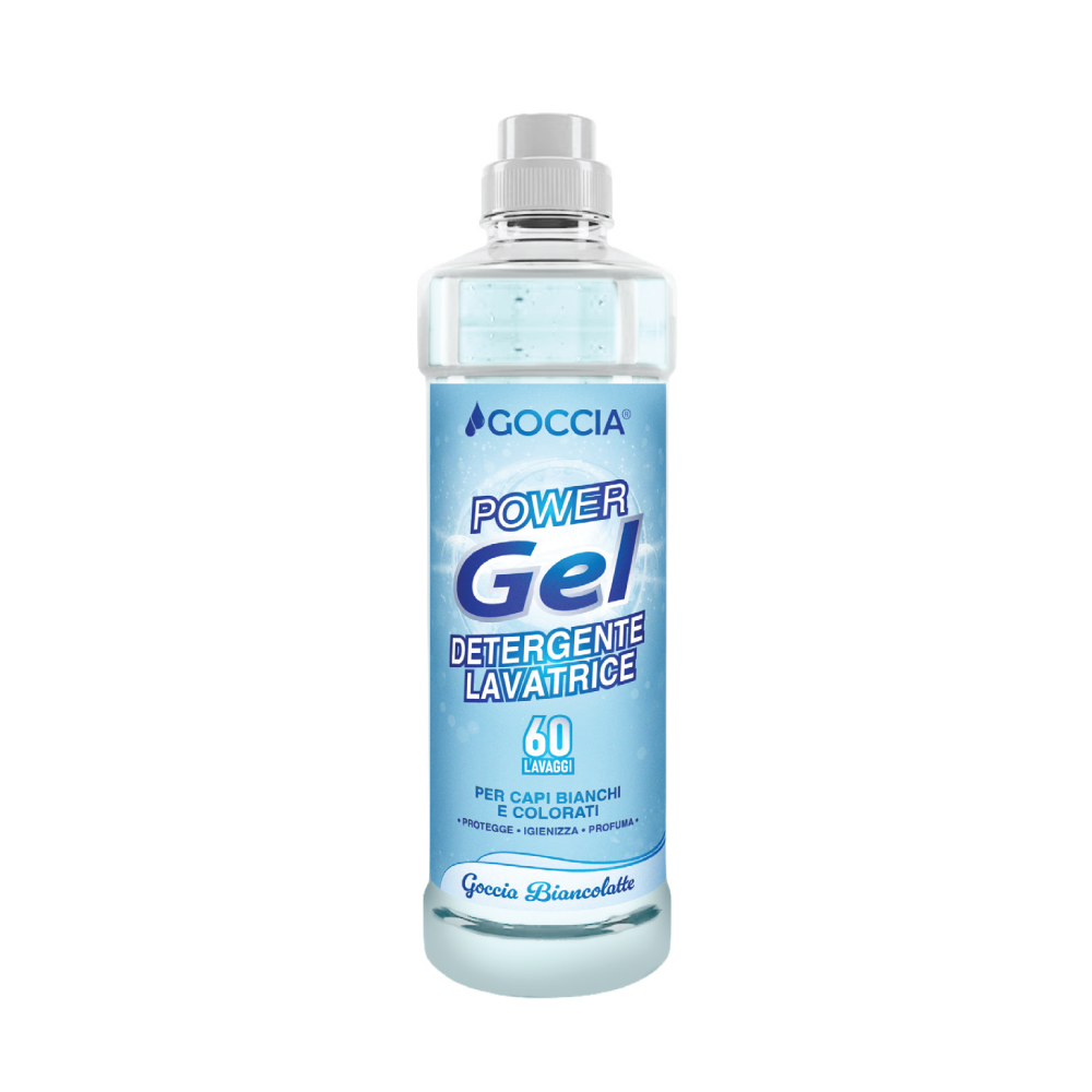 Goccia Gel Power Lavatrice 1000ml Bianco Latte | Home Essential