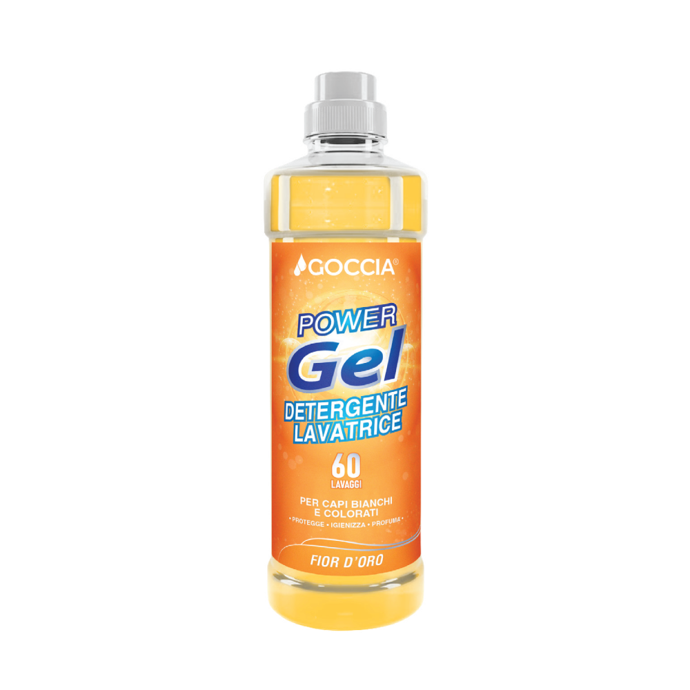 Goccia Gel Power Lavatrice 1000ml Fior d' Oro | Home Essential