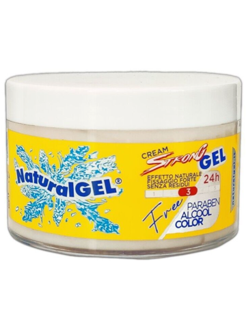 Gel Capelli Natural 200Ml Strong Gel Crema In Vaso | Home Essential