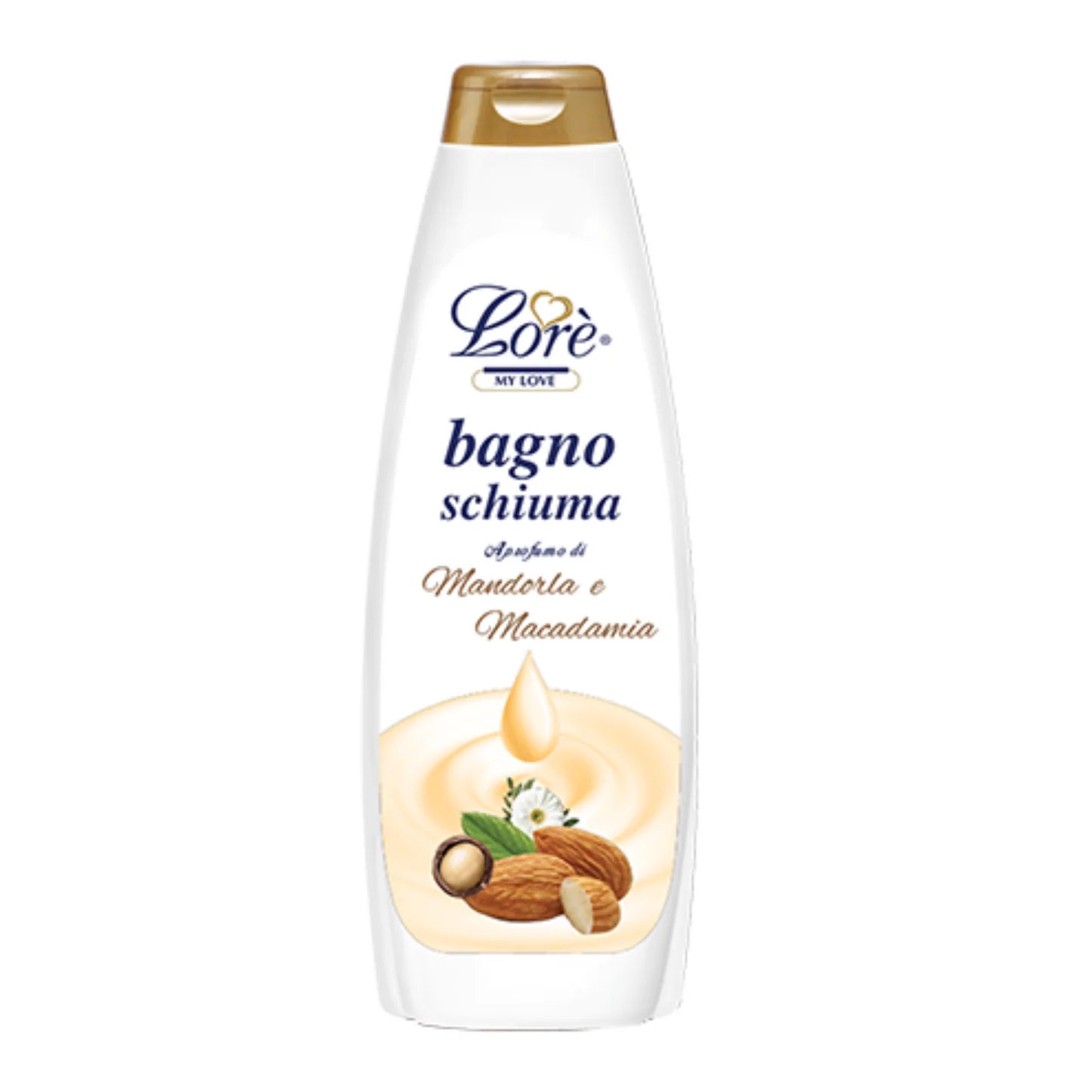 Bagnoschiuma - Lorè - 700ml Mandorla e Macadamia | Home Essential
