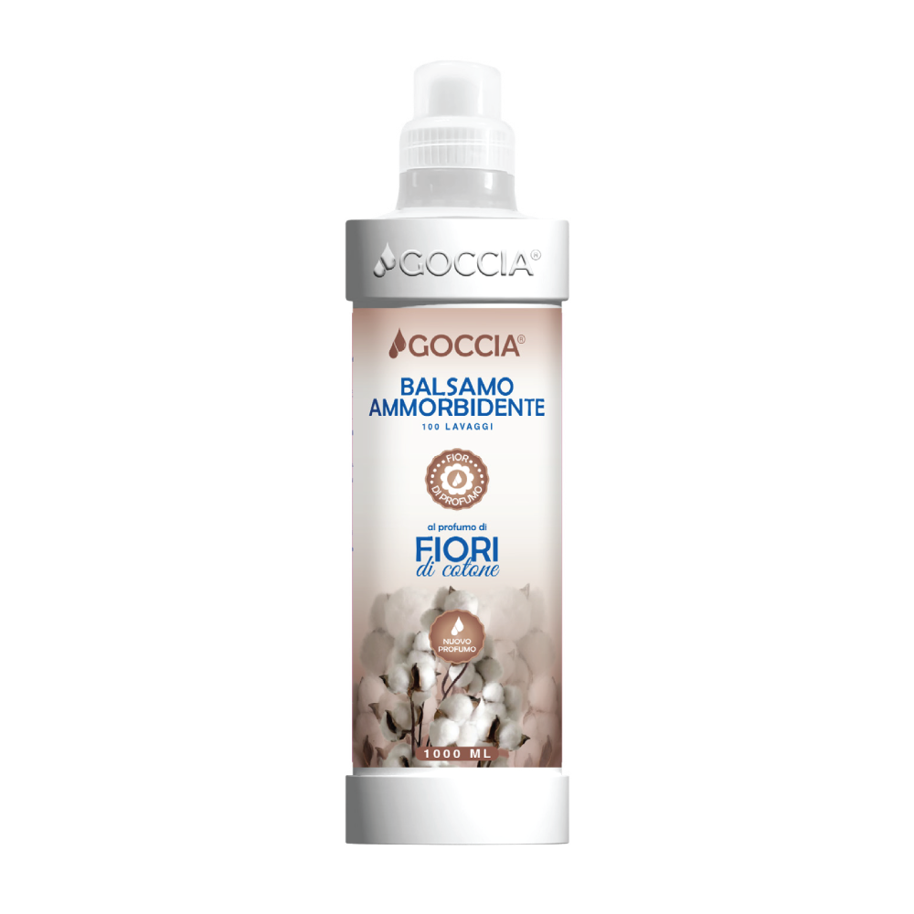 Goccia Supreme - Balsamo Ammorbidente Prof. - 1000 Ml - Cotone | Home Essential