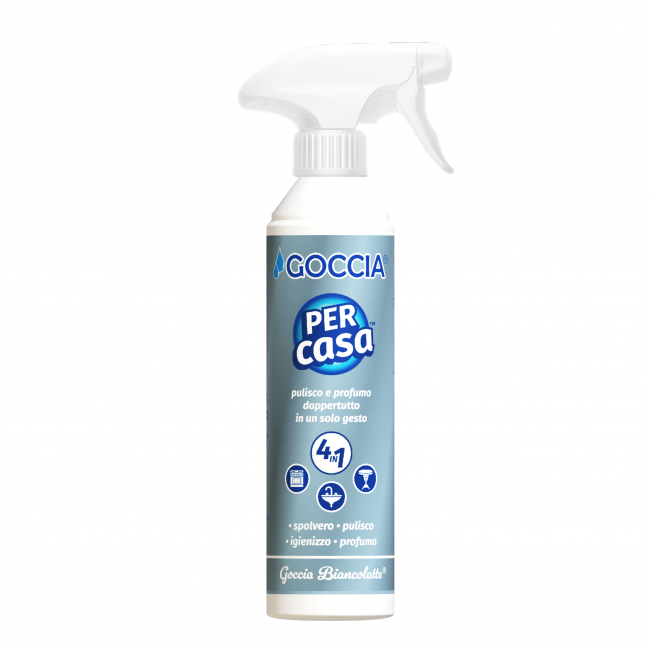 Percasa Pulitore Multiuso Goccia Biancolatte, 500ml, | Home Essential