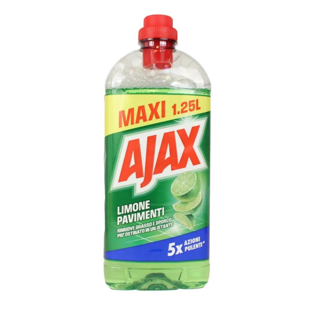 Ajax Pavimenti Limone Multi-superficie 1,25L | Home Essential