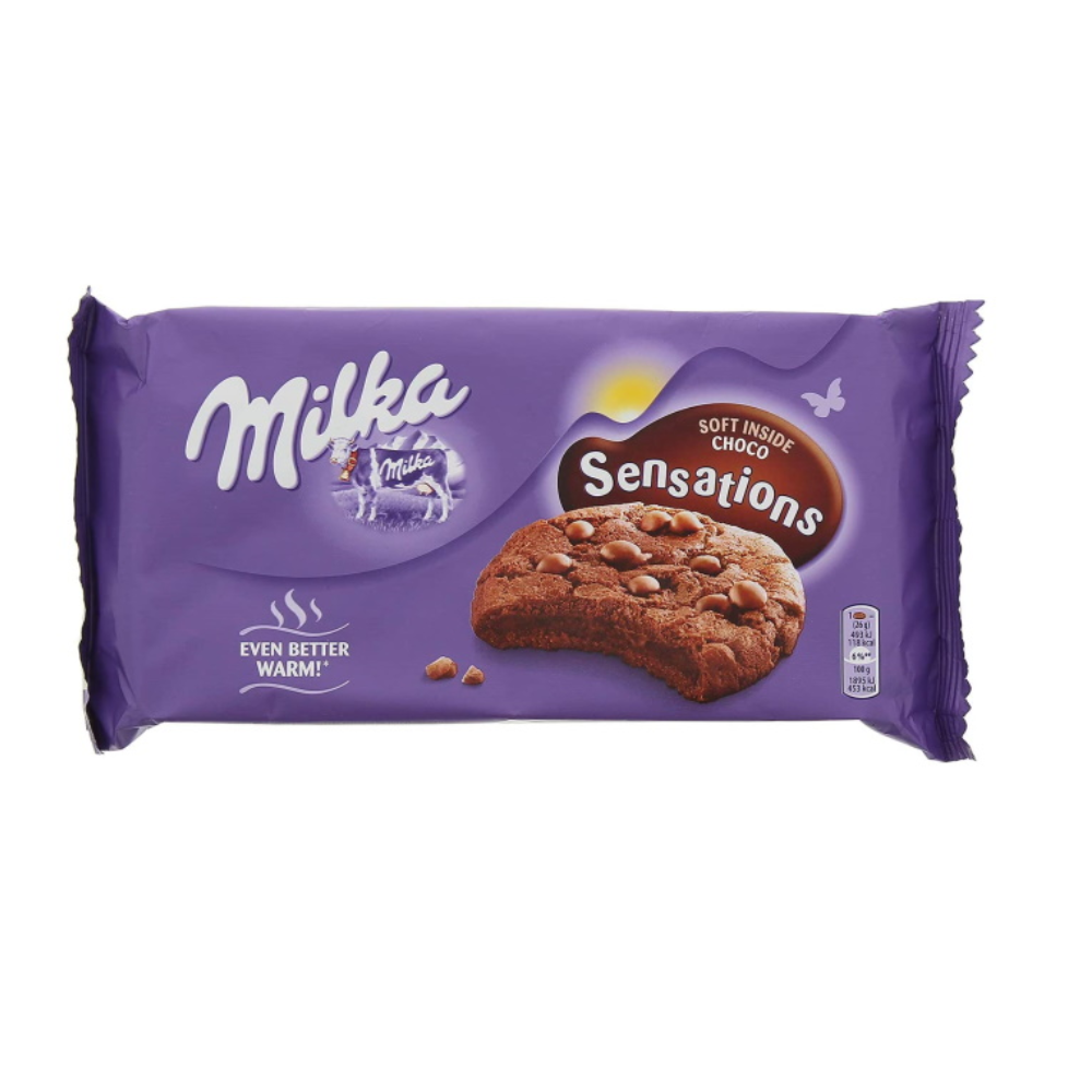 Biscotti Milka 156gr Sensation Cookies Dark | Home Essential