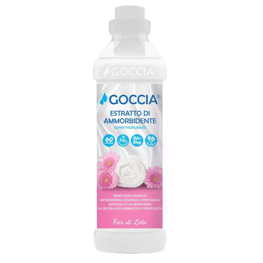 Goccia Ammorbidente Concentrato Ml900 Fiori Di Loto | Home Essential
