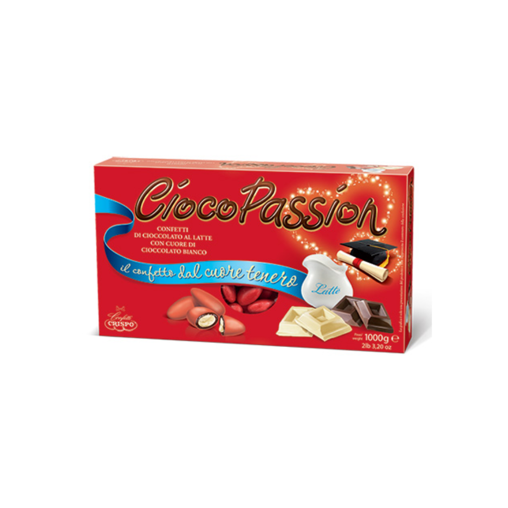 Confetti Crispo 1kg Ciocopassion Rossi | Home Essential