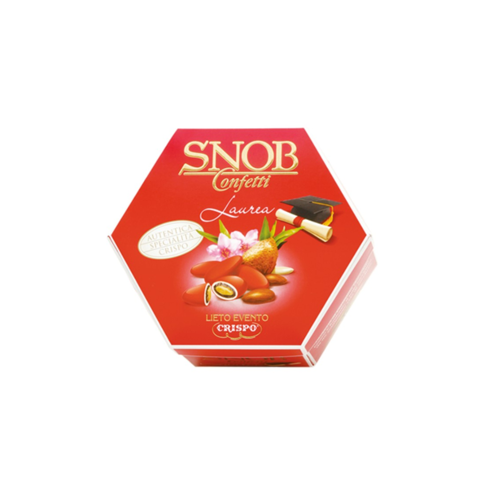 Confetti Crispo 500gr Lieto Evento Snob Rossi | Home Essential