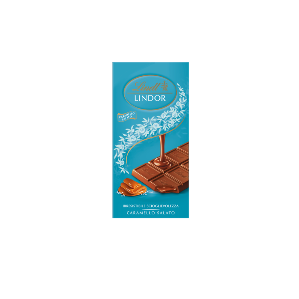 Tavoletta Lindor 100g Caramello Salato | Home Essential