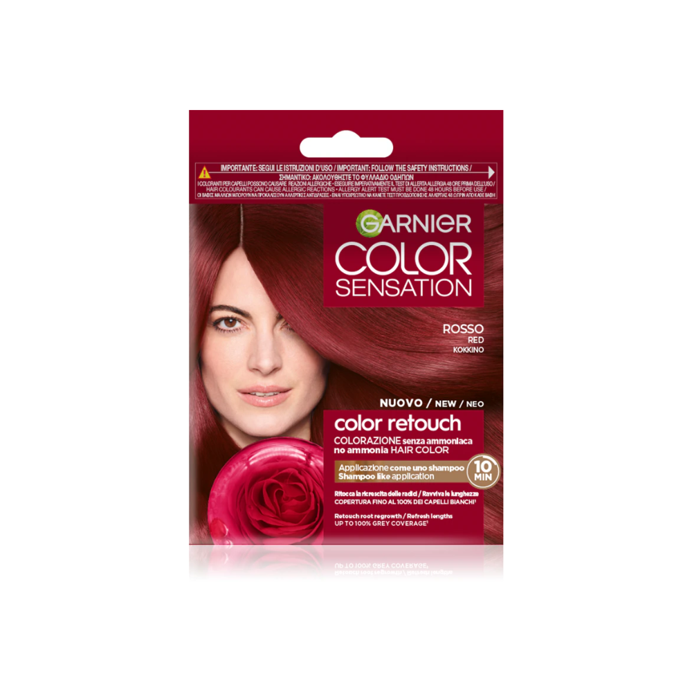 Colorazione Capelli Garnier Color Sensation Retouch 6.6 Rosso | Home Essential