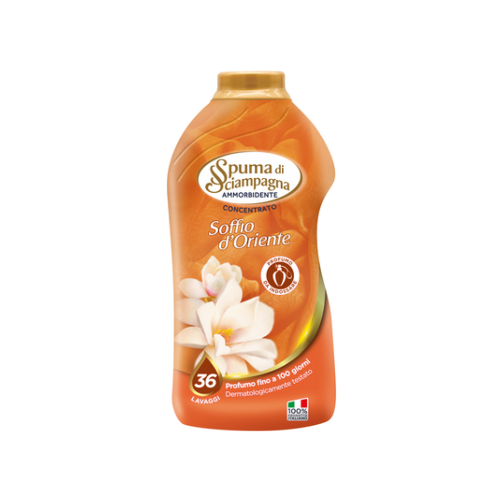 Ammorbidente concentrato spuma di sciampagna 65 lavaggi soffio d'oriente | Home Essential