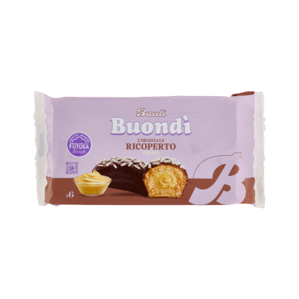 Bauli buondi gr184 ricoperto ripieno crema | Home Essential