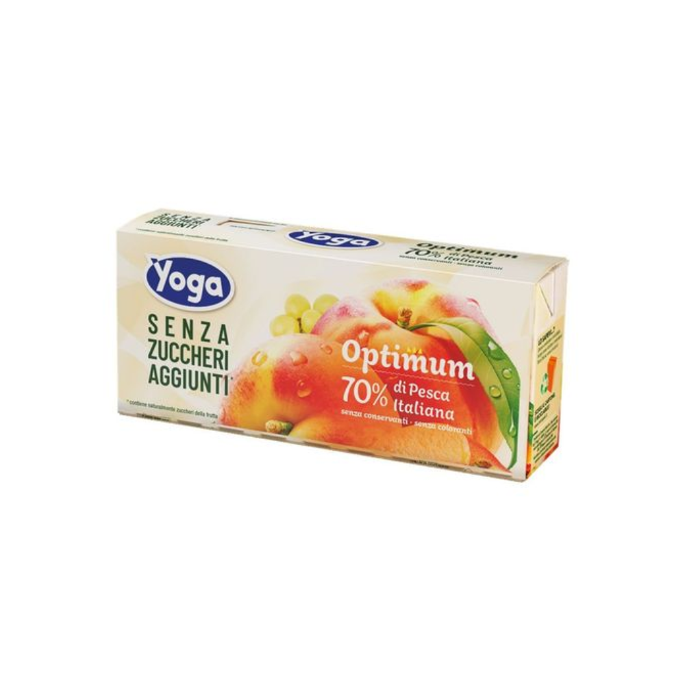 Yoga succo sz brik ml200x3 pesca italiana | Home Essential