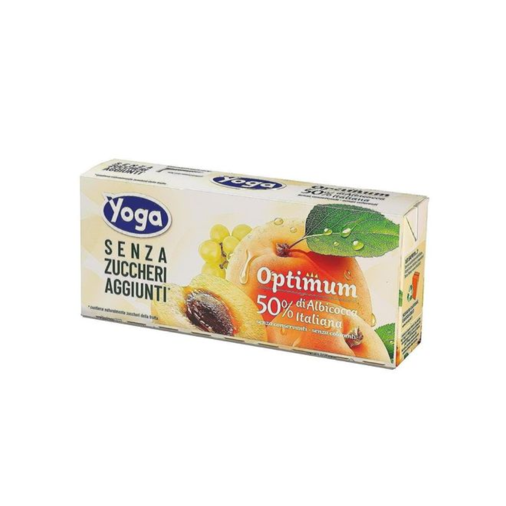 Yoga succo sz brik ml200x3 albicocca italiana | Home Essential