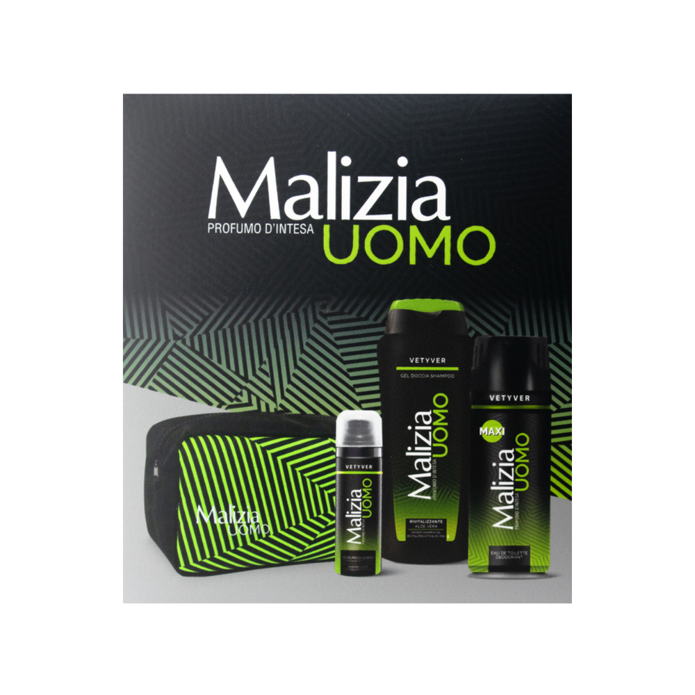 Confezione regalo malizia uomo vetyver | Home Essential