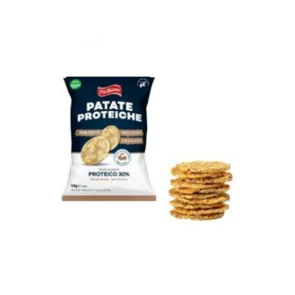 Patatine Piu Buono 40g Proteiche | Home Essential