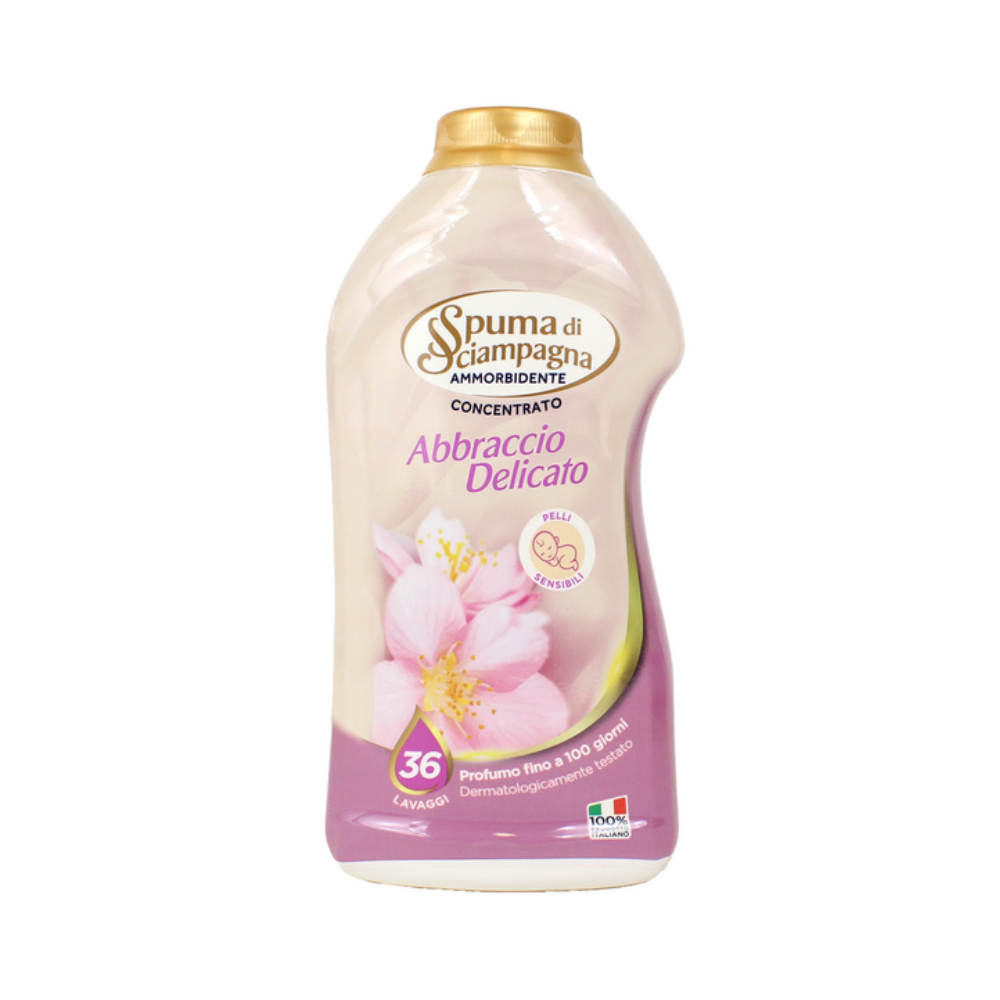 Ammorbidente Concentrato Spuma Di Sciampagna 65 Lavaggi Abbraccio Delicato | Home Essential