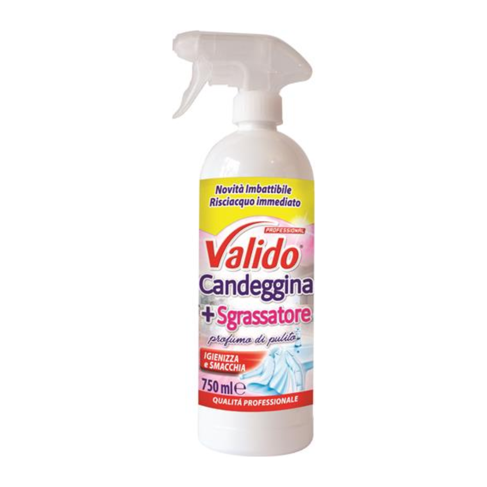 Sgrassatore Valido 750Ml Candeggina | Home Essential