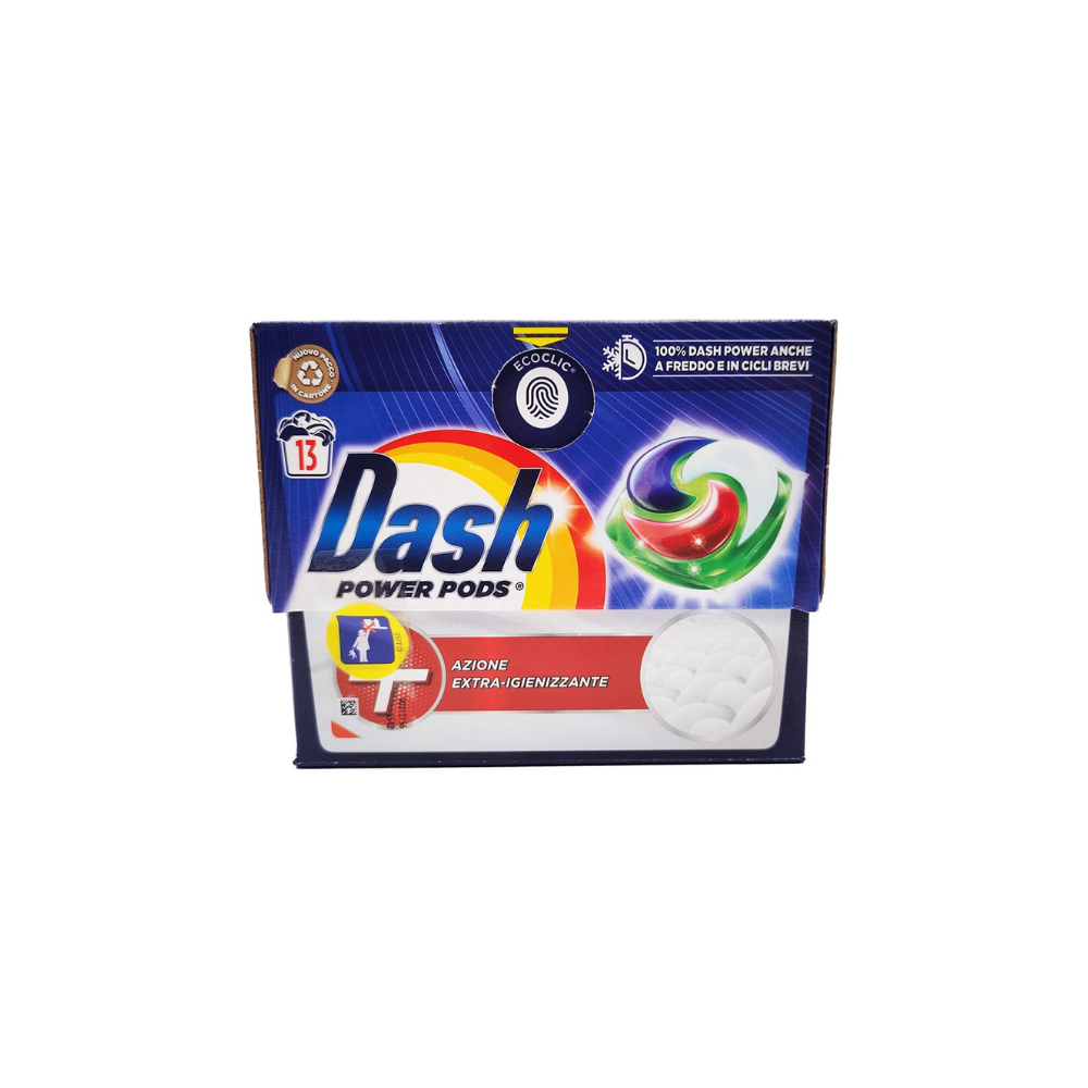 Detersivo lavatrice dash pods 13pz power extra igienizzante | Home Essential