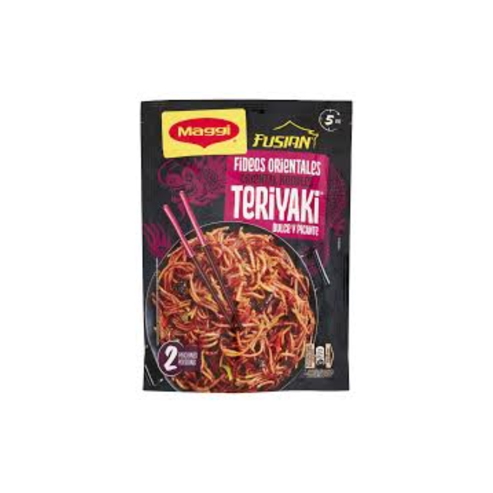 Noodles maggi 130gr fusian teriyaki | Home Essential