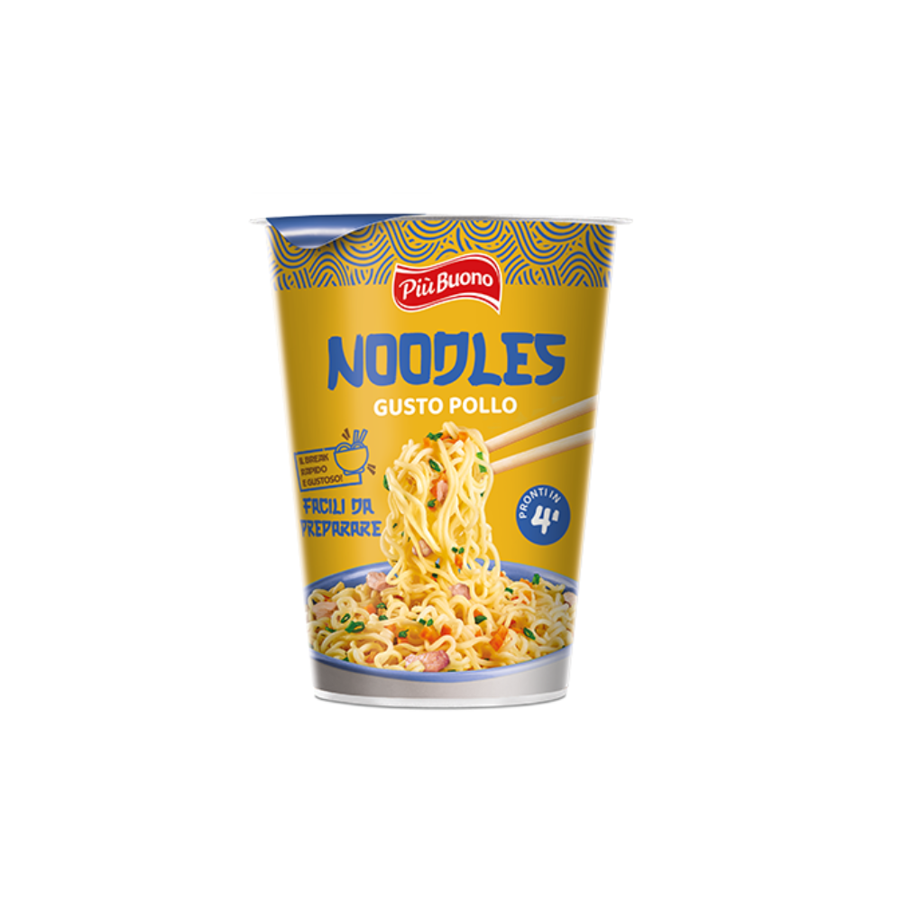 Noodles piu buono 65g pollo | Home Essential
