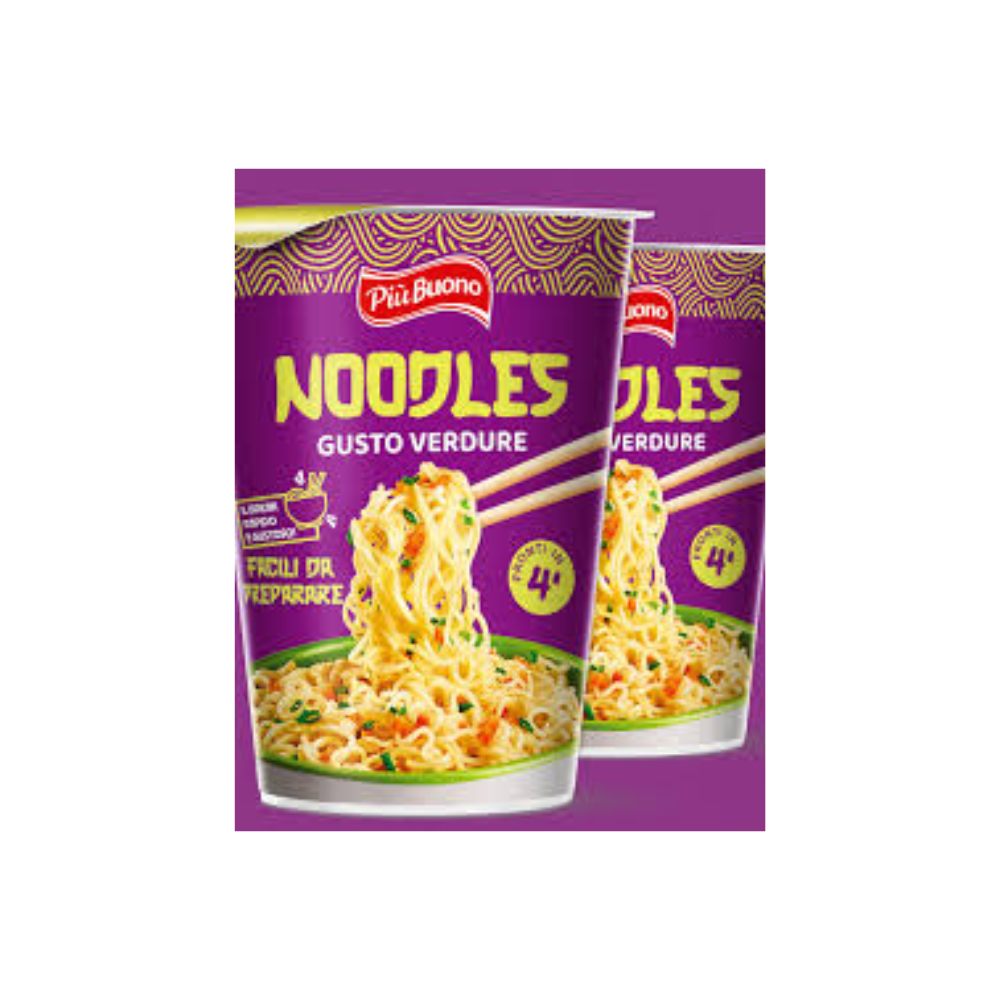 Noodles piu buono 65g verdure | Home Essential