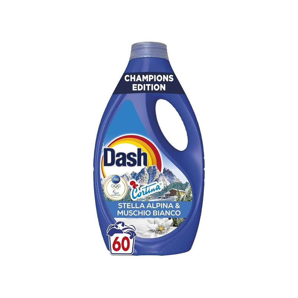 Detersivo lavatrice dash 60 lavaggi cortina | Home Essential