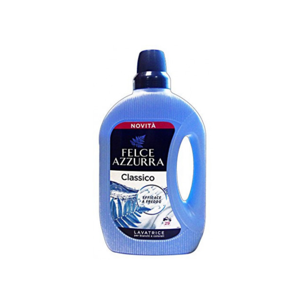 Detersivo Lavatrice Felce Azzurra 32lv 1,595lt Classico | Home Essential