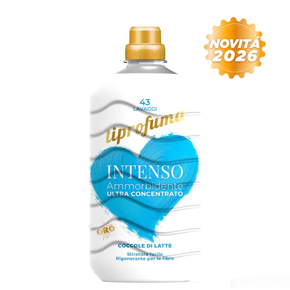 Oro Ammorbidente Ultra Concentrato Coccole di Latte 1000 Ml | Home Essential