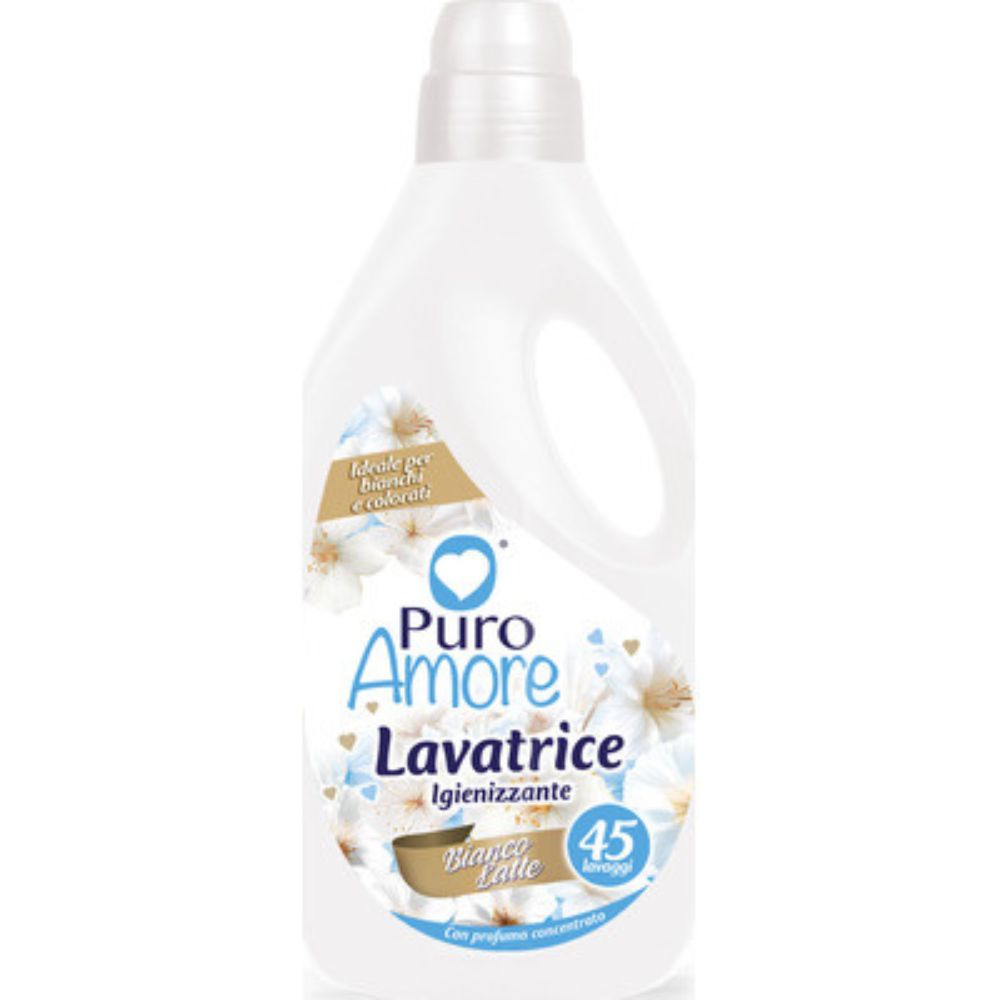 Puro Amore Lavatrice Biancolatte 45 Lavaggi | Home Essential