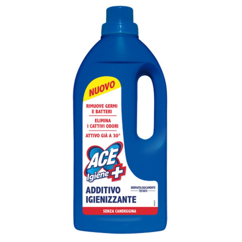 Ace Igiene Più Additivo Igienizzante Bucato Senza Candeggina 900 Ml | Home Essential