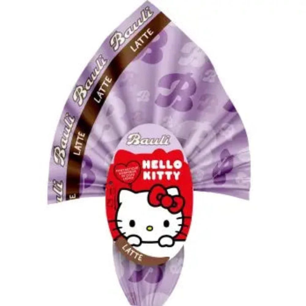 Uovo Hello Kitty Bauli, cioccolato al latte con fantastiche sorprese, 190g | Home Essential
