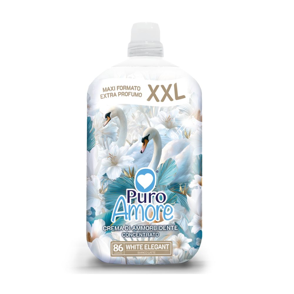 Puro Amore Ammorbidente Concentrato XXL White Elegant 86 Lavaggi | Home Essential
