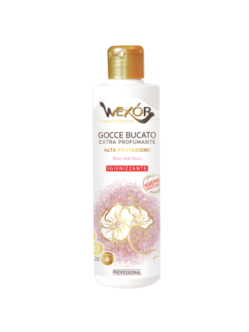 Wexor Gocce Bucato Igienizzanti Rose & Musk 235ml | Home Essential