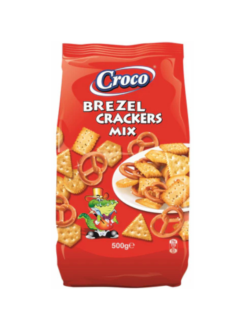 Crackers Brezel Croco 500gr Mix | Home Essential