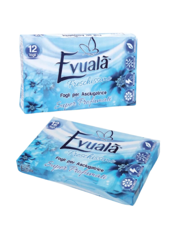 Fogli Profumati Asciugatrice 12pz Superprofumati | Home Essential