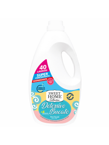 Sweet Home Detersivio Lavatrice Puro 40 Lavaggi 2L | Home Essential