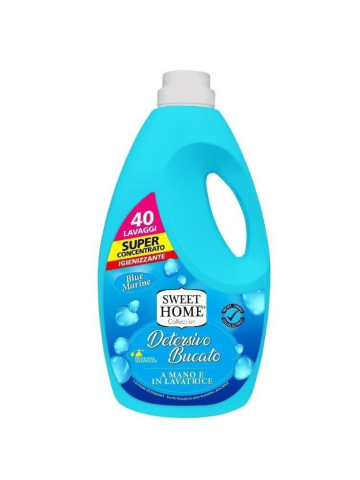 Sweet Home Detersivio Lavatrice Marine 40 Lavaggi 2L | Home Essential