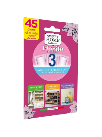 Sweet Home Sacchetti Profumati x3 Fiorito | Home Essential