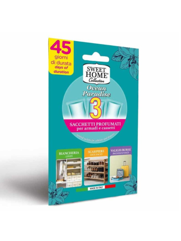 Sweet Home Sacchetti Profumati x3 Ocean | Home Essential