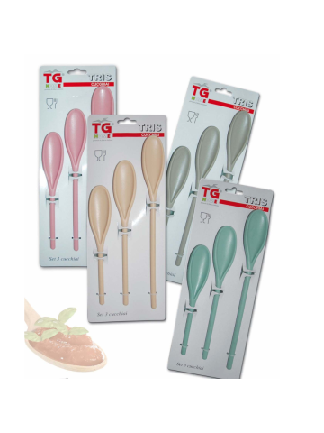 Tghome Tris Cucchiai In Plastica | Home Essential