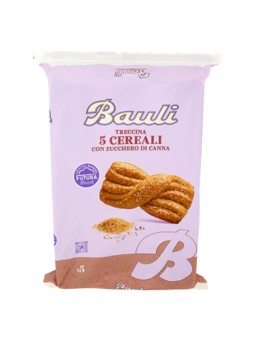 Treccina Bauli 5pz 5 Cereali Con Zucchero Di Canna | Home Essential