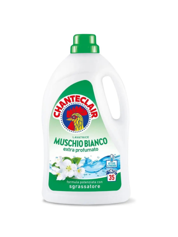 Detersivo Lavatrice Chanteclair 1575Ml 35 Lavaggi Muschio Bianco | Home Essential