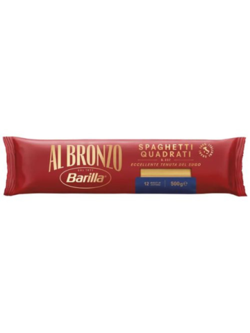 Barilla Pasta Bronzo Gr500 Spaghett Quadrati | Home Essential