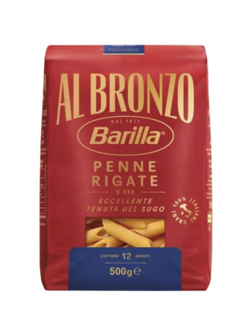 Barilla Pasta Bronzo Gr500 Penne Rigate | Home Essential