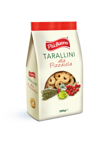 Taralli Piu'buono 250gr Pizzaiola | Home Essential